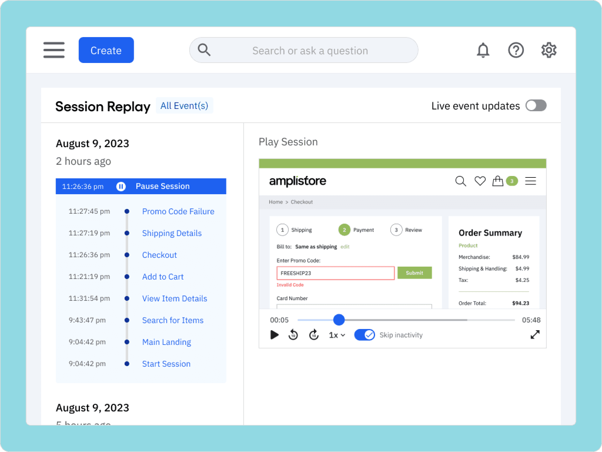 See why users do what they do