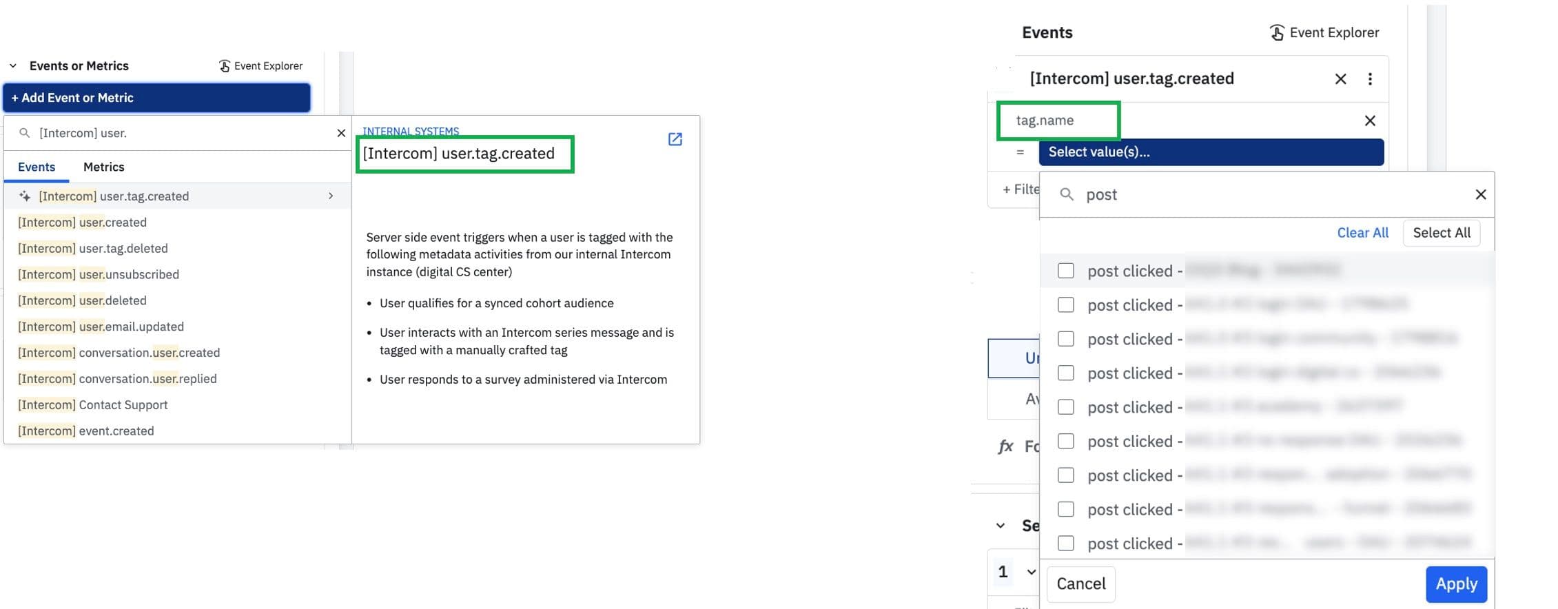 Event ingested in Amplitude