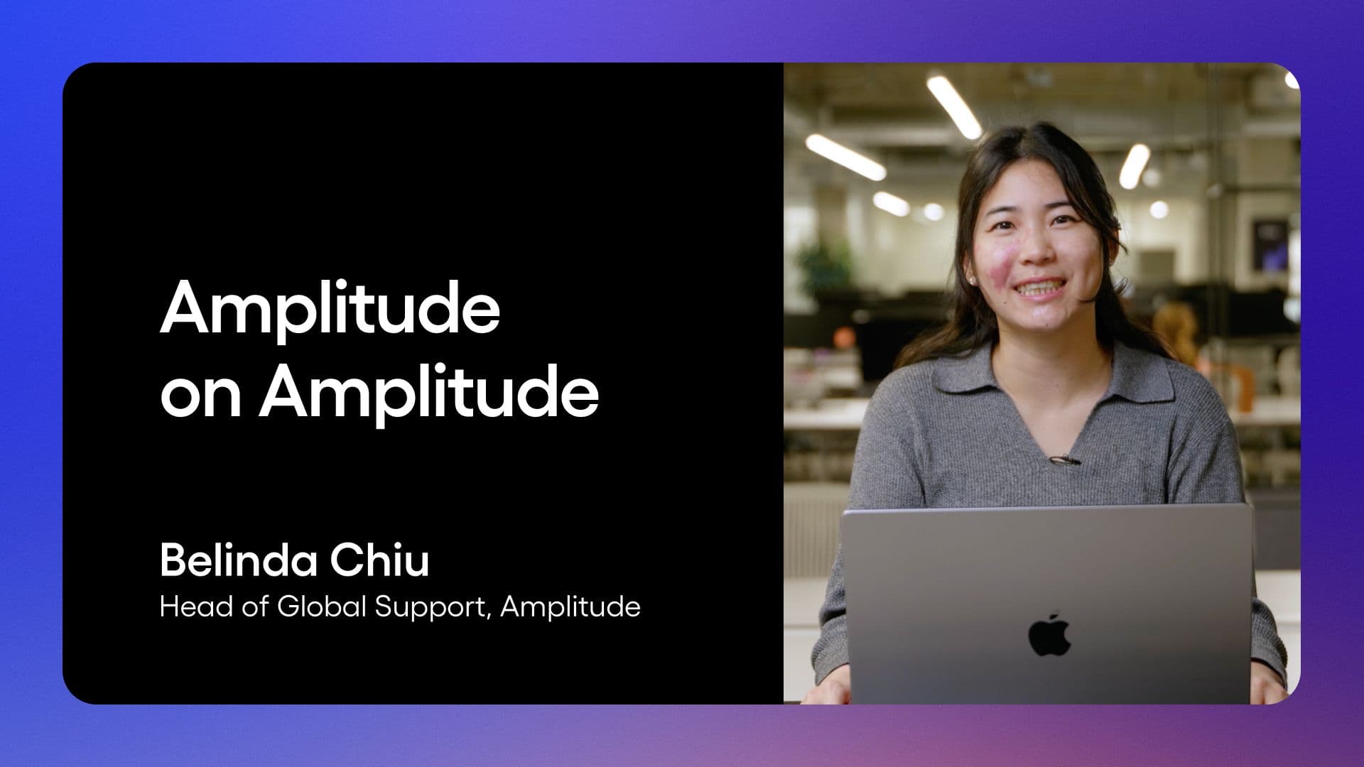 Amplitude on Amplitude with Belinda Chiu