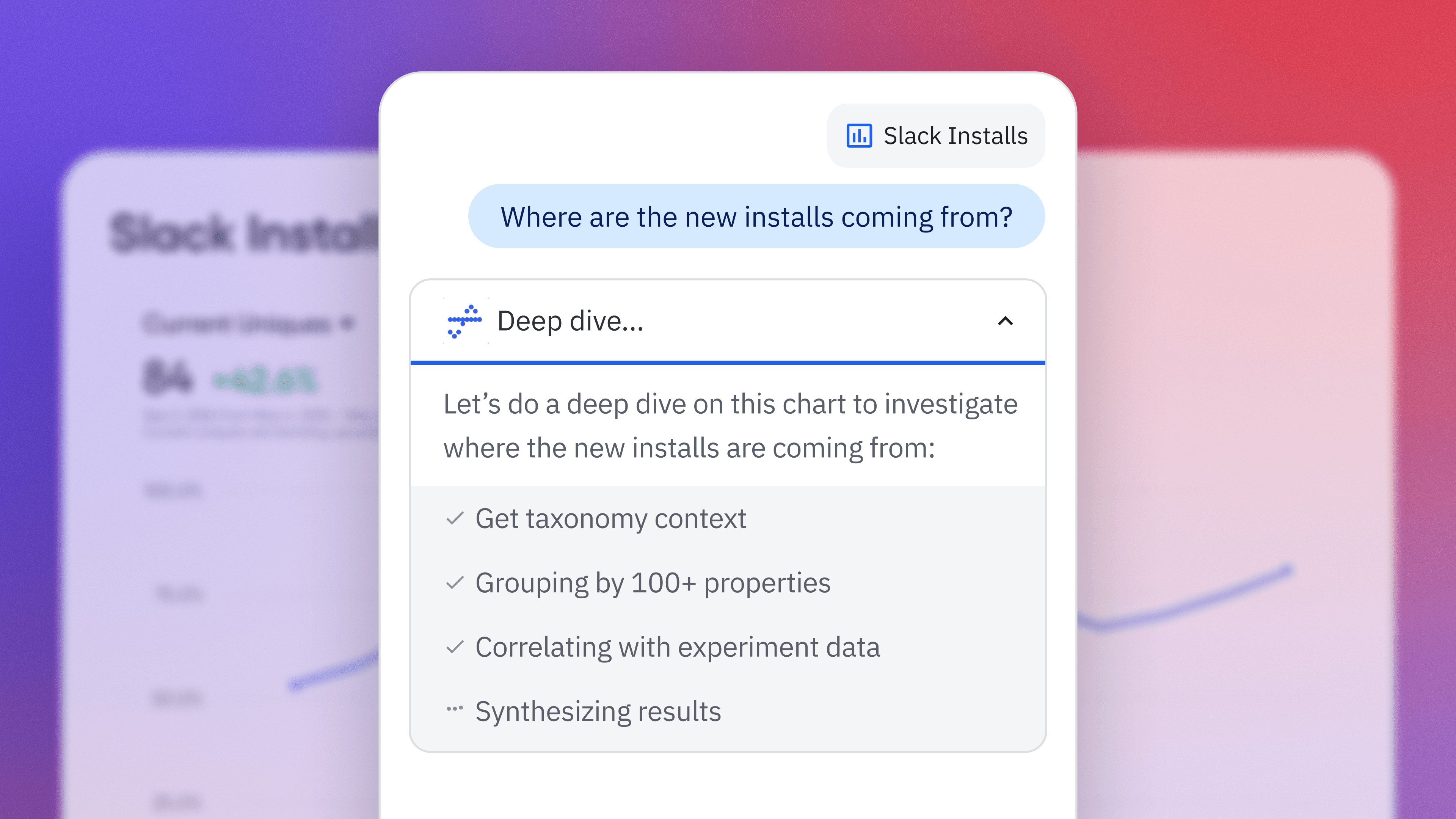 AI Analytics launch feature